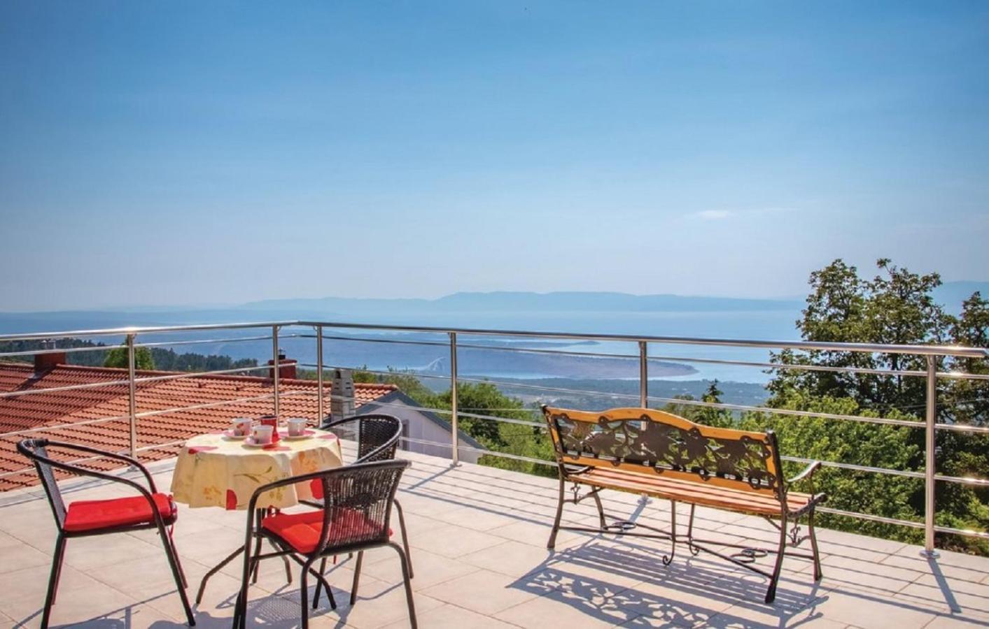 Apartment Jasna With Breathtaking Sea View, Terrace And Free Parking Hreljin 外观 照片