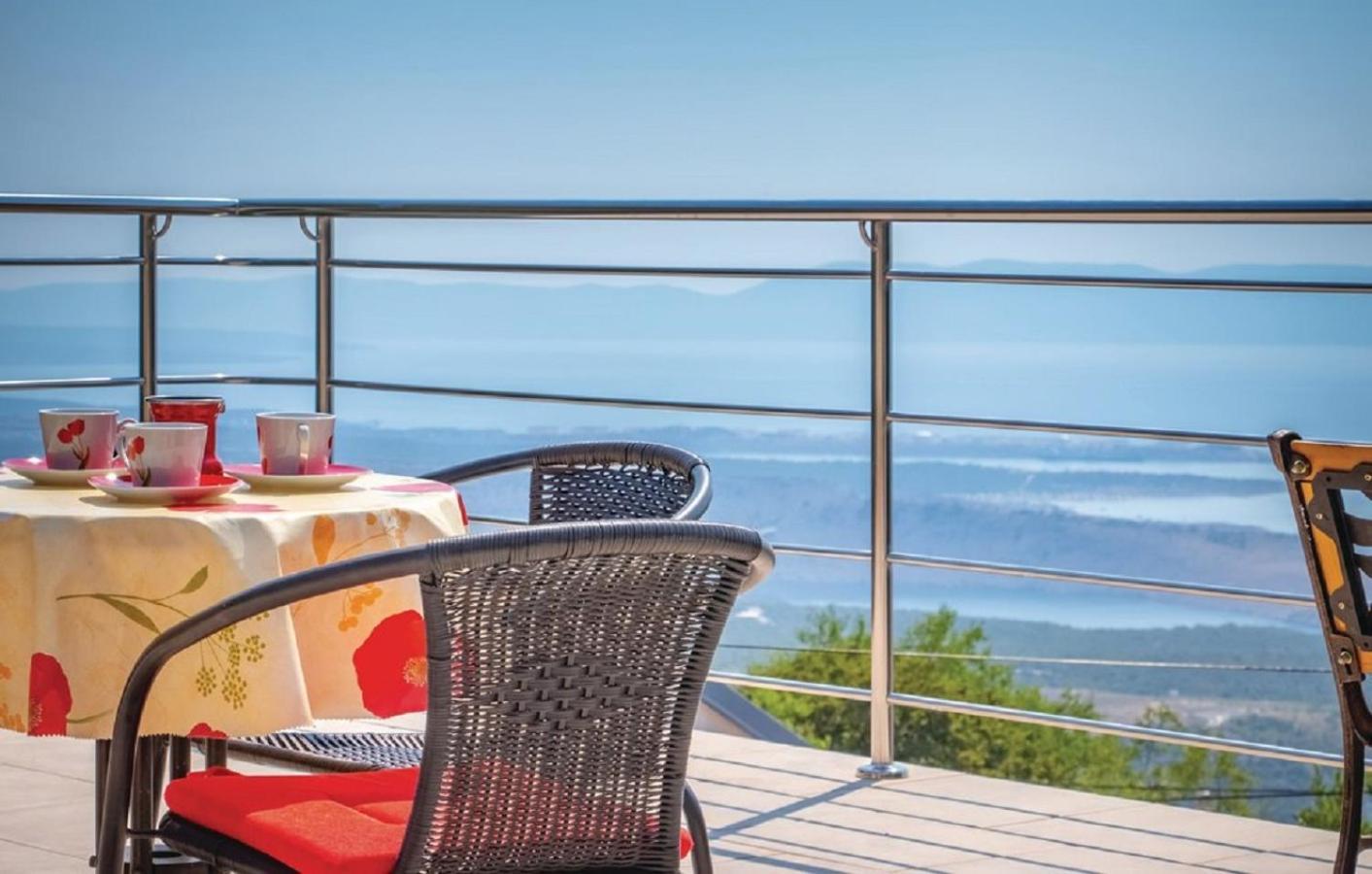 Apartment Jasna With Breathtaking Sea View, Terrace And Free Parking Hreljin 外观 照片
